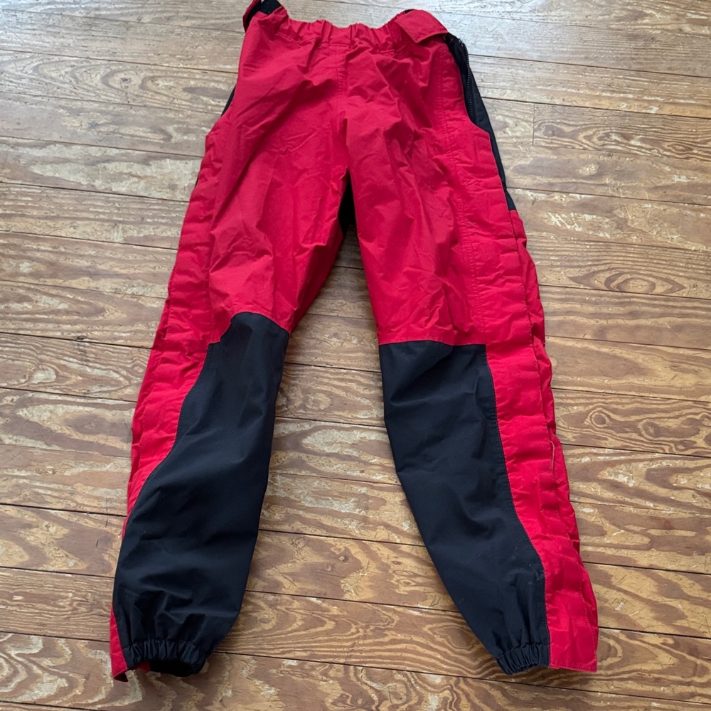 GORE-TEX Kids Red and Black Joggers